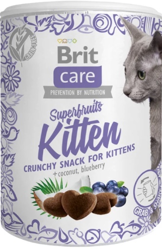 Brit Care лакомство для котят Superfruits Kitten Суперфрутс 100г