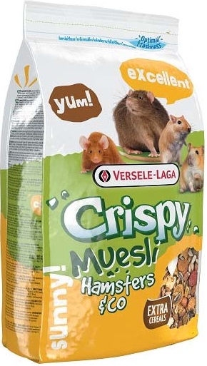 Versele-Laga корм для хомяков и других грызунов Crispy Muesli Hamsters & Co 1кг