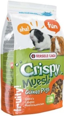 Versele-Laga Crispy Muesli Guinea Pigs Корм для морских свинок с витамином С 400г