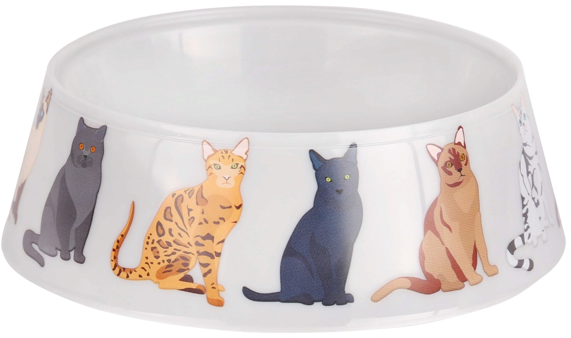 Миска для животных "Cats", с рисунком, 0,3л