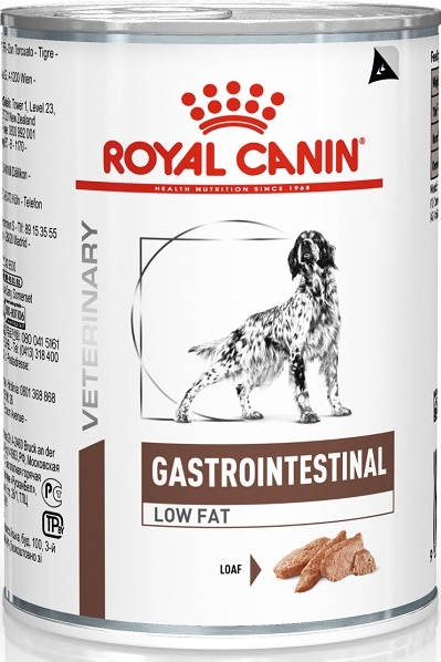 РК конс. д/с Gastro Intestinal Low Fat при нарушении пищеварения 0,41кг