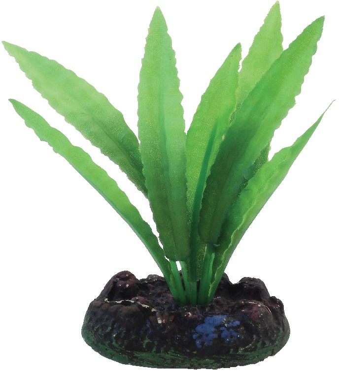 Растение шелковое "Апоногетон", 70мм, (пакет), Laguna
