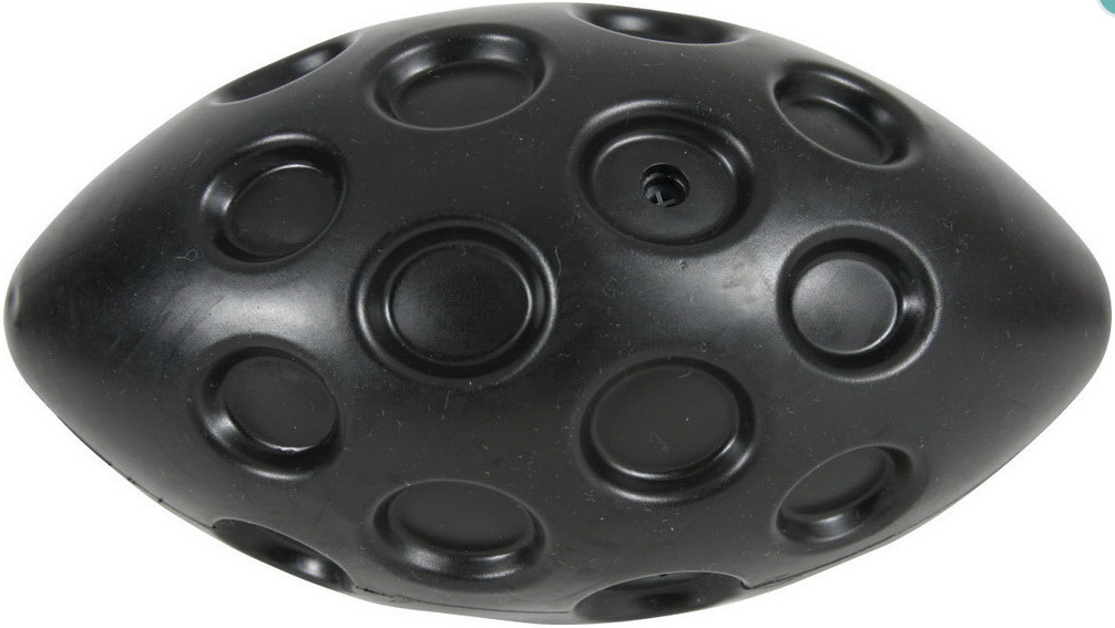 Золюкс Игрушка, серия Бабл, овал, термопластичная резина (чёрная), 14см