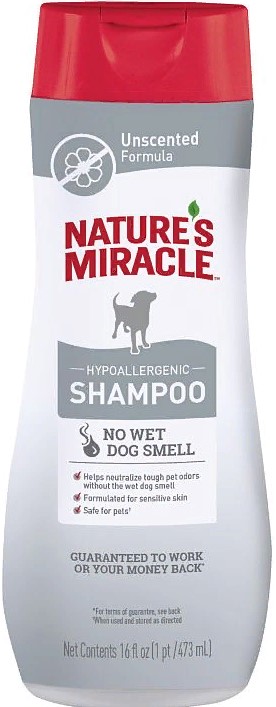 Natures Miracle Шампунь гипоаллергенный для собак Hypoallergenic Odor Control 473мл