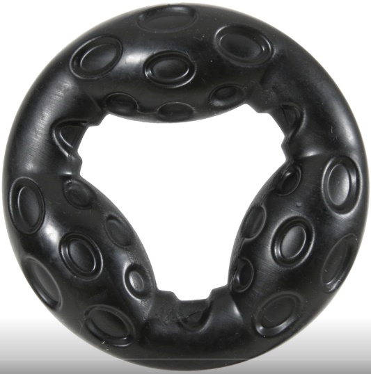 Золюкс Игрушка, серия Бабл, кольцо, термопластичная резина (чёрная), 14см
