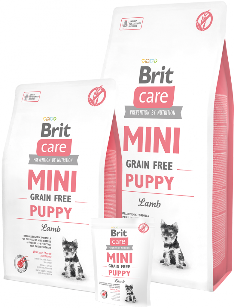 Brit Care MINI Puppy беззерновой корм для щенков мини-пород, ягненок