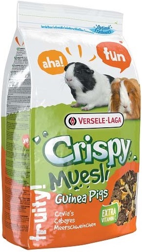 Versele-Laga корм для морских свинок Crispy Muesli Guinea Pigs с витамином С 1кг