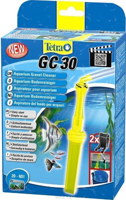 Tetra GC 30 грунтоочиститель (сифон) малый для аквариумов от 20-60л