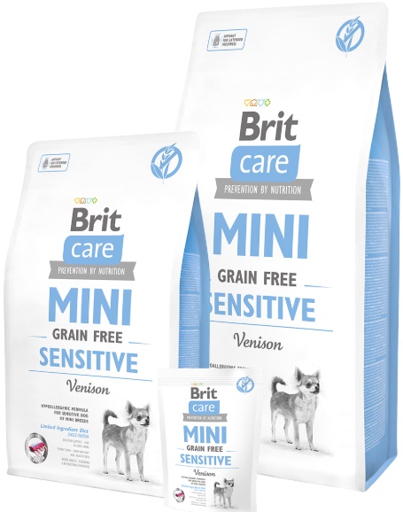 Brit Care Sensitive .беззерн.д/с мини пород с чувств пищеварение