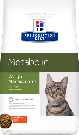 Хиллс METABOLIC корм для кошек контроль веса
