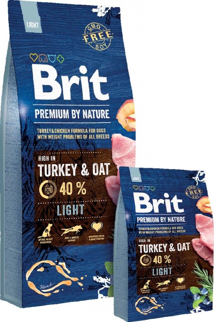 Brit Premium by Nature Light для взрослых собак с избыточным весом
