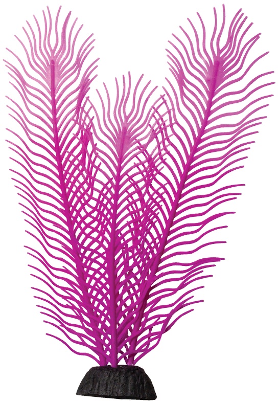 Растение силиконовое "Перистолистник фиолетовый", 220мм