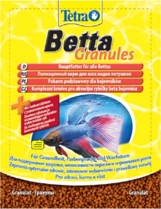TetraBetta Granules корм для рыб в гранулах 5г (пакет)