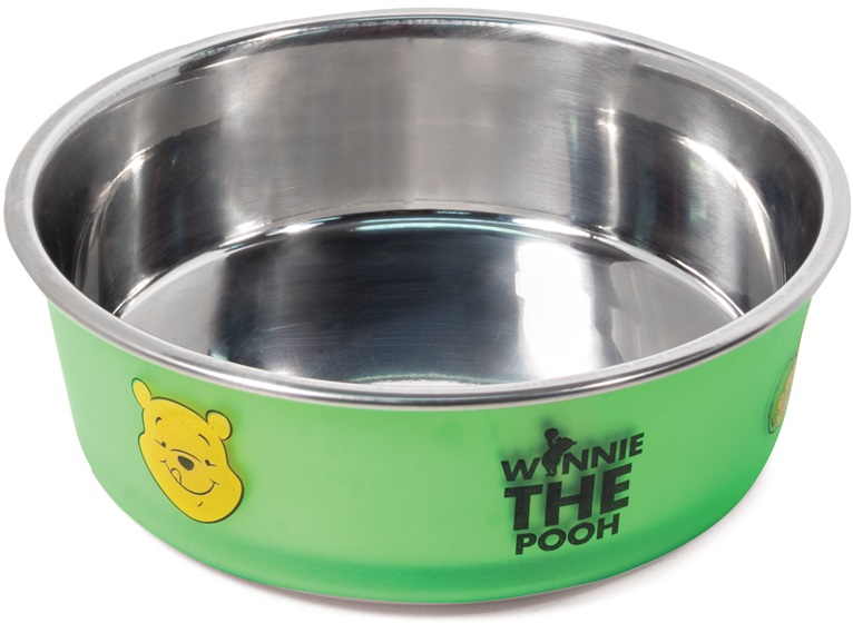 Миска металлическая на резинке Disney Winnie the Pooh, 450мл